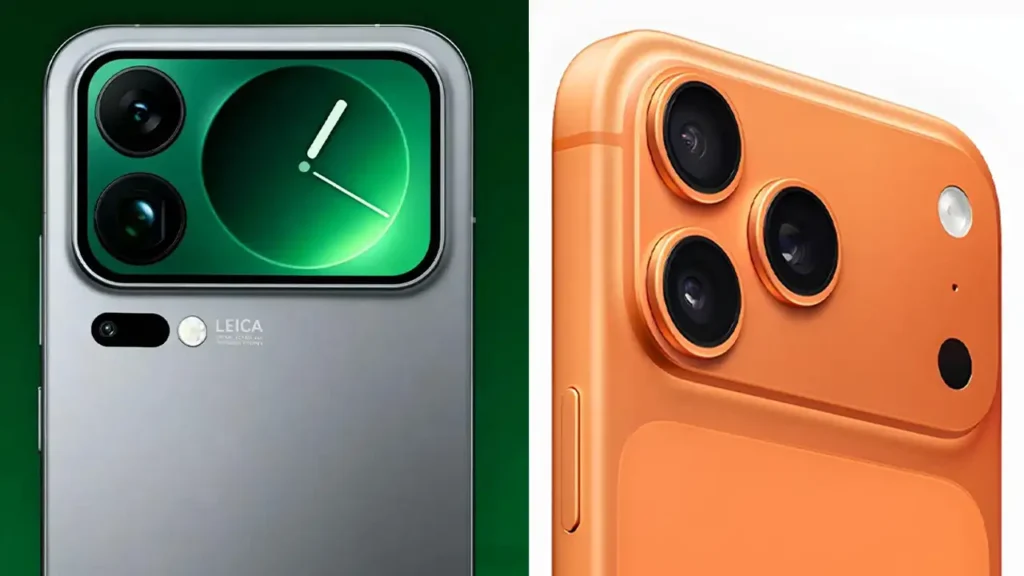Xiaomi 17 Pro Max Specifications vs iPhone 17